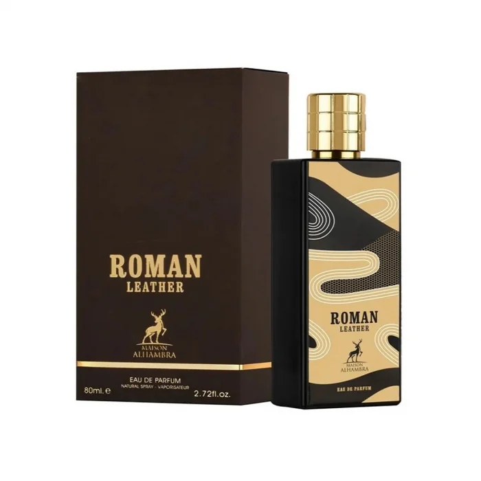 Roman Leather,  apa de parfum-80 ml